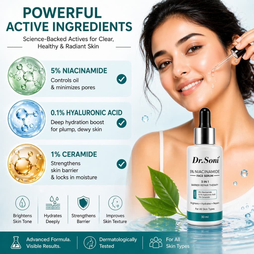 Science-Backed Actives - Powerful Ingredients